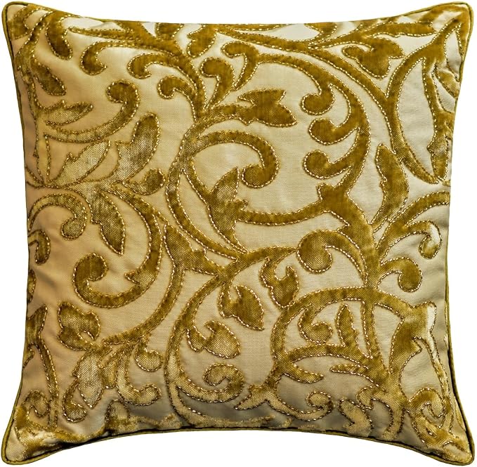The HomeCentric King/Queen/Twin Beige Gold Decorative Bed Runner Queen 74"x18" - Image 5