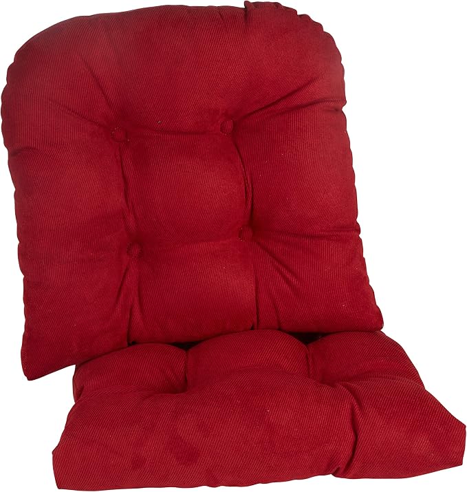 Klear Vu Gripper Overstuffed Universal Non-Slip Dining Chair Cushions by KlearVUHomeTextiles