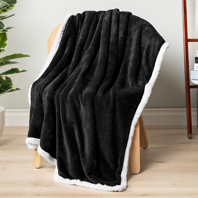 PAVILIA Sherpa Fleece Throw Blanket - Image 6
