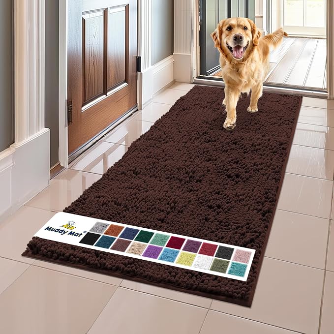 Muddy Mat® Shown on TV – Super Absorbent Microfiber Dog Door Mat by MuddyMat%C2%AE