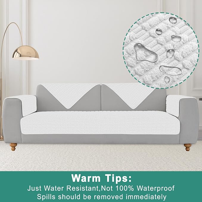 Foxdecor Couch Cover Sofa Covers Washable, Dog Bed Cover Couch Covers - Image 7