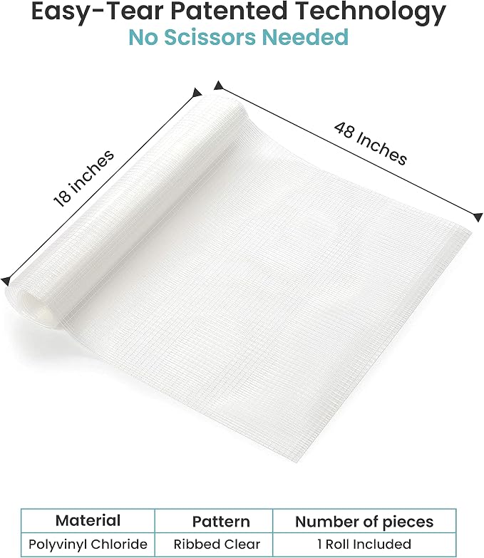 Con-Tact Brand 04F-CZ8S01-06AZ Zip-N-Fit Premium Non-Adhesive Perforated Shelf - Image 2