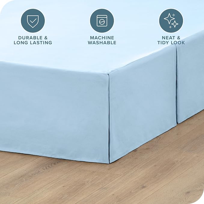Bare Home King Bed Skirt - Image 2