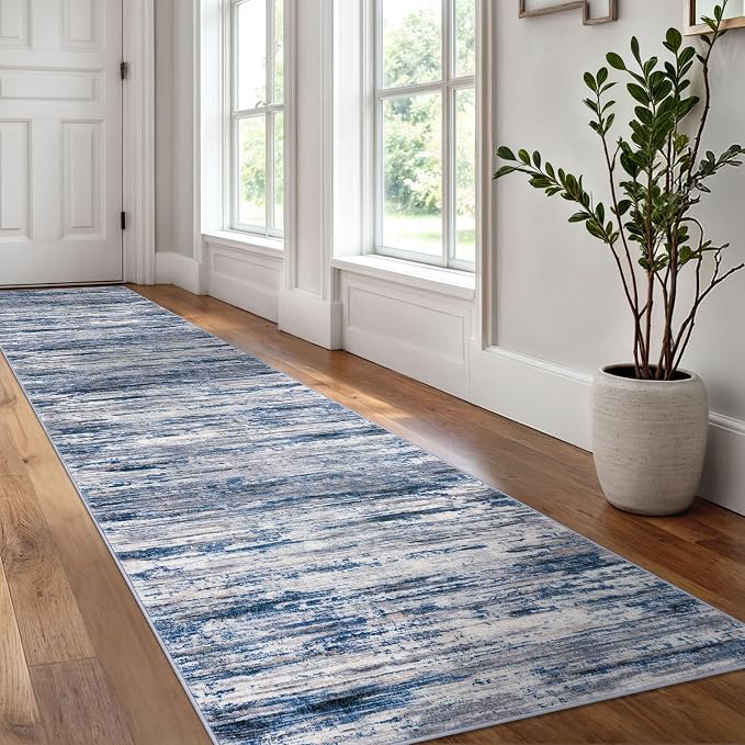 2.6x12 Modern Abstract Runner Rug - Image 2