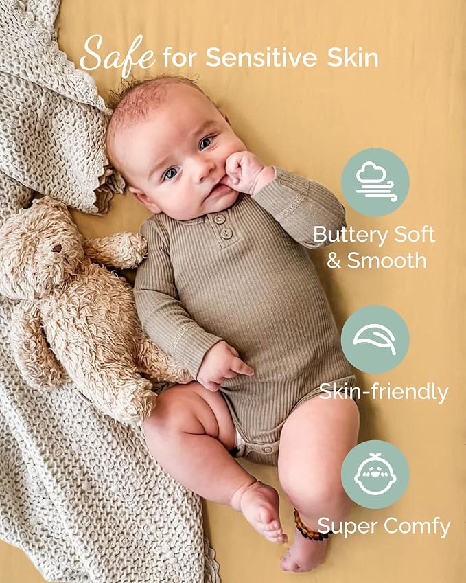 Bassinet Fitted Sheets Compatible - Image 5
