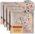 Maison d' Hermine Cloth Napkins Set of 4 100% Cotton Everyday Reusable Square by MaisondHermine
