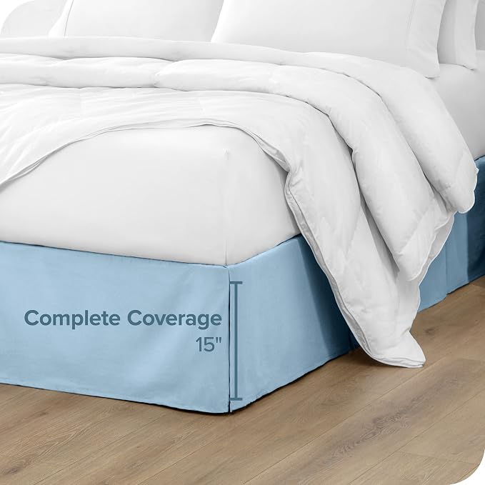 Bare Home Kids Twin Bed Skirt - Image 4