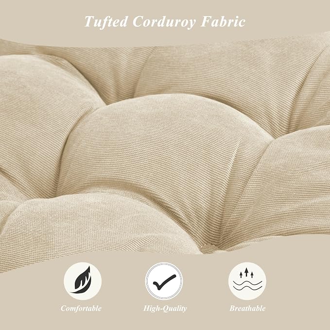 Meditation Floor Pillow 22×22 Inch 1 Pack Large Floor Cushions - Image 3