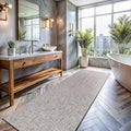 Easy Jute Runner Rug 2x7 Indoor Outdoor Natural Rugs Solid Fiber Rug Woven Area by LenaRug