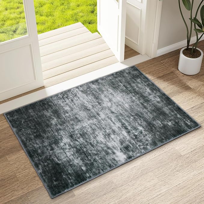 WILLSUN Washable Area Rugs, 2x3 Non-Slip Boho Small Area Rugs - Image 2