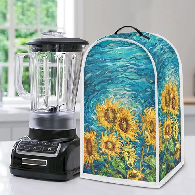 Sunflower Pattern Blender Dust Cover - Image 5