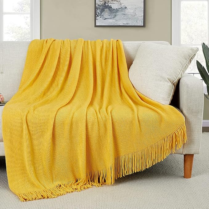 Homiest Decorative Knitted Throw Blanket by Homiest