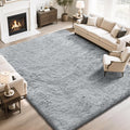 Fluffy Rug Shaggy Area Rug, Large Shag Area Rugs by Yongyangjuxi