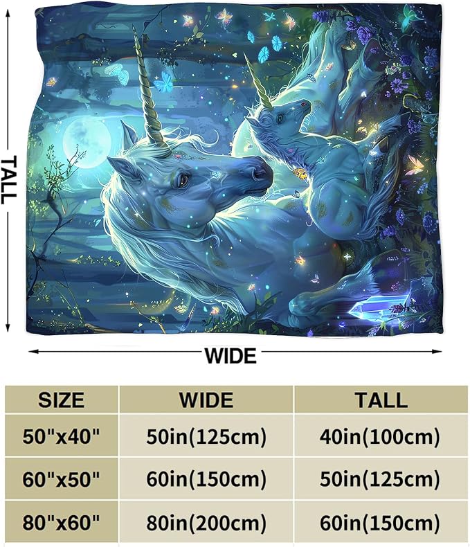 Unicorn Blanket for Girls - Image 5
