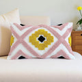 Boho Accent Lumbar Pillow Covers 12x20 by QoBeximPillowCover