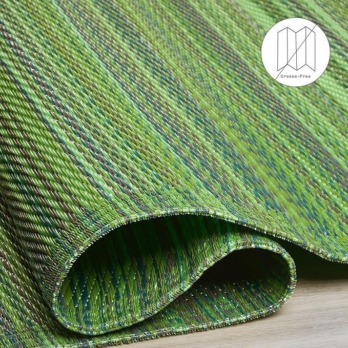 Fab Habitat Striped Outdoor Rug - Image 5