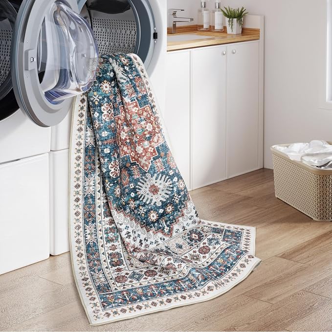 zesthome 6x9 Area Rug, Super Soft Washable Rugs - Image 6