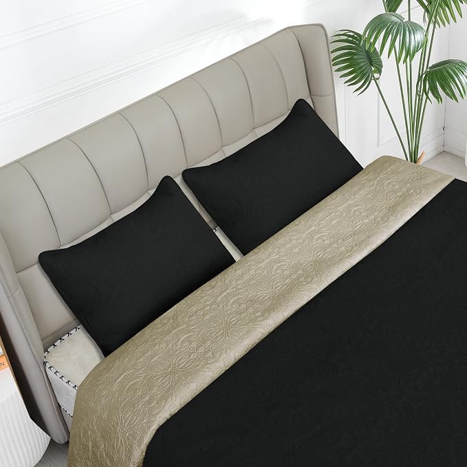Easy-Going King Size Reversible Quilt Set - Image 2