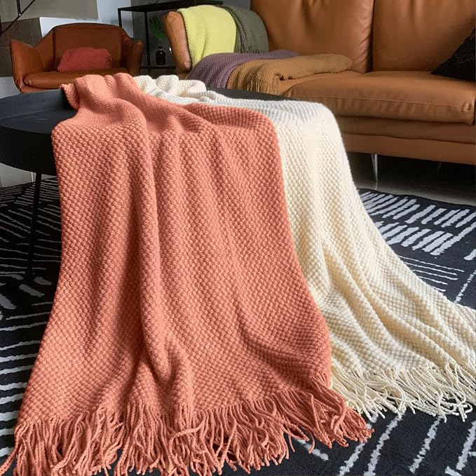 LOMAO Knitted Throw Blanket - Image 7