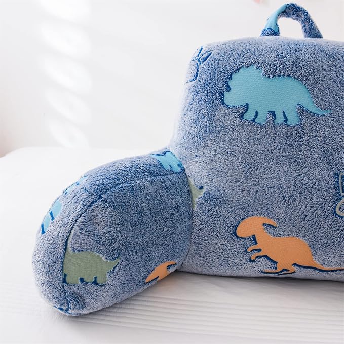 Meeting Story Dinosaurs Reading Pillows Rabbit Faux Fur Shaggy - Image 8