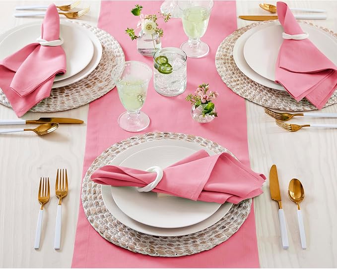 Solino Home Linen Table Runner 108 Inches Long - Image 3