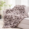 Ultra Soft Luxury Faux Fur Throw Blanket by VFROOAreaRugs