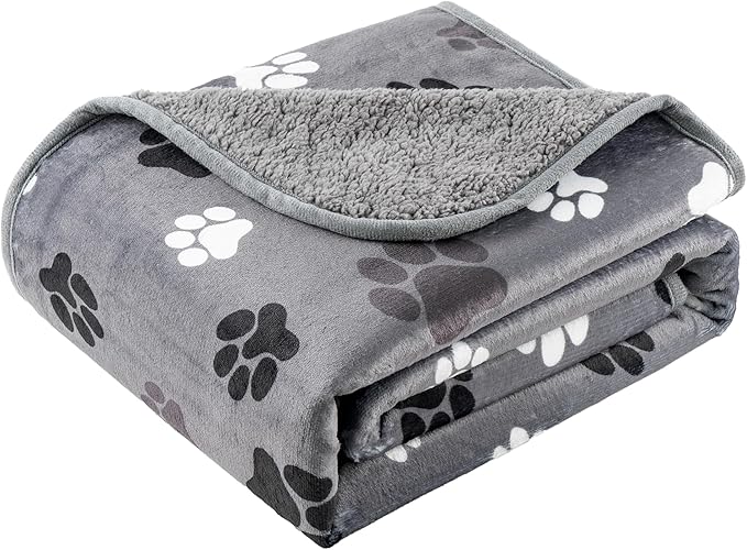 Waterproof Dog Blankets Pet Blanket, Soft Fluffy Sofa Car Bed Protector by CAPT.SNOOZE