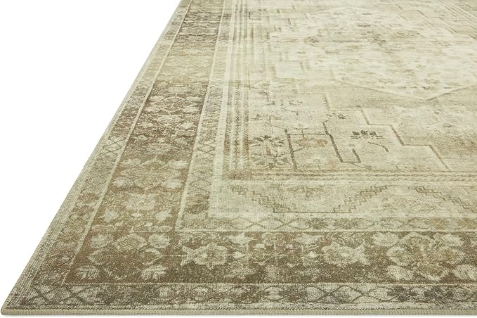 Loloi Magnolia Home by Joanna Gaines Banks Collection BAN-06 Natural/Granite - Image 8