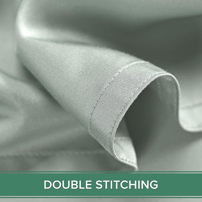 Pure Bamboo Full Sheets, Genuine 100% Organic Viscose Derived from Bamboo Bed - Image 8