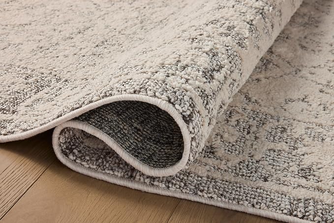 Loloi Magnolia Home by Joanna Gaines Gigi Collection GIG-02 Ivory/Stone 7'-10" - Image 4