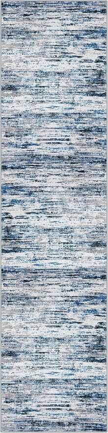 Modern Abstract Hallway Runner Rug - Image 9