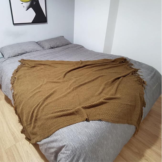 LOMAO Knitted Throw Blanket - Image 6