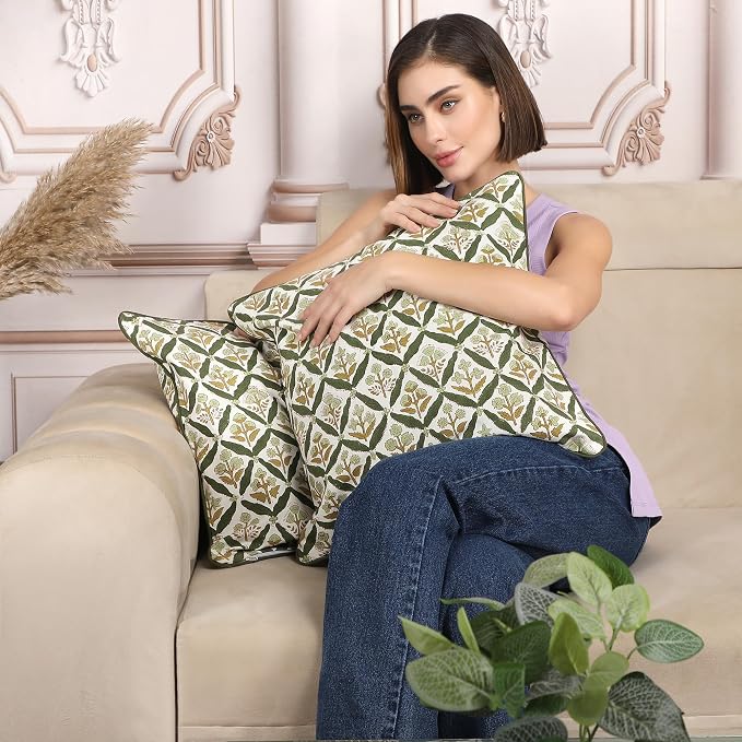 SheetKart Pure Cotton Throw Pillow Covers - Image 2