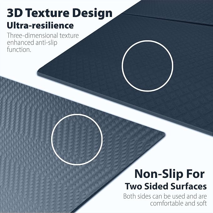 Foldable Yoga Exercise Mat – Lightweight, and Easy to Store - Image 3