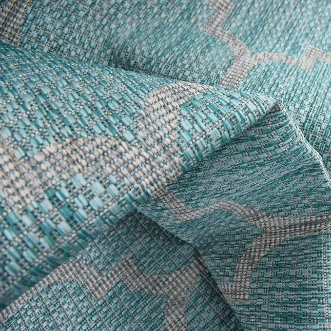 Unique Loom Outdoor Trellis Collection Area Rug - Image 6