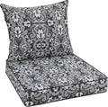 Favoyard Outdoor Seat Cushion 24 x 24 x 4 in Waterproof Pattern Fade Resistant by OutdoorFurnitureAccessories
