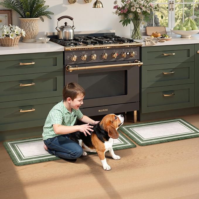 KIMODE Kitchen Mats Cushioned Anti Fatigue, Farmhouse Christmas Kitchen Rugs - Image 9