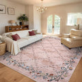 GarveeHome 8x10 Washable Floral Area Rugs by GarveeHome