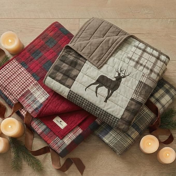 Woolrich Luxury Quilted Throw - Image 5