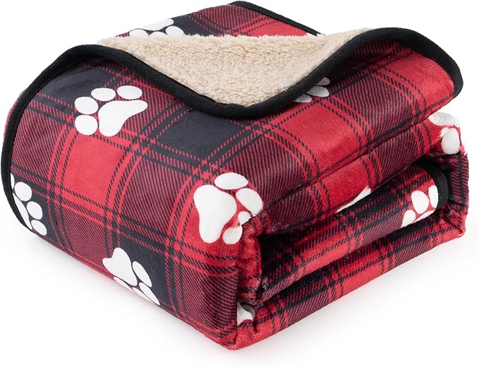 Waterproof Dog Blankets Pet Blanket 60"x80", Soft Fluffy Sofa Car Bed Protector by CAPT.SNOOZE