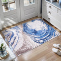 Ciicool Modern Abstract Area Rug 2x3 Washable Small Soft Entryway Rugs by CIICOOLHomeDeco