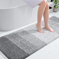 OLANLY Bathroom Runner Rugs 59x24, Extra Soft Absorbent Microfiber Bath Rugs by OLANLY