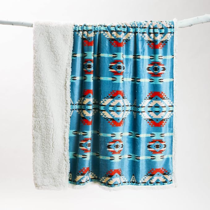 CARSTENS, INC. Ultra Premium Super Soft Plush Sherpa Fleece Oversized Throw - Image 4