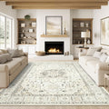 zesthome Area Rug 8x10, Ultra-Thin Washable Rugs by Zesthome