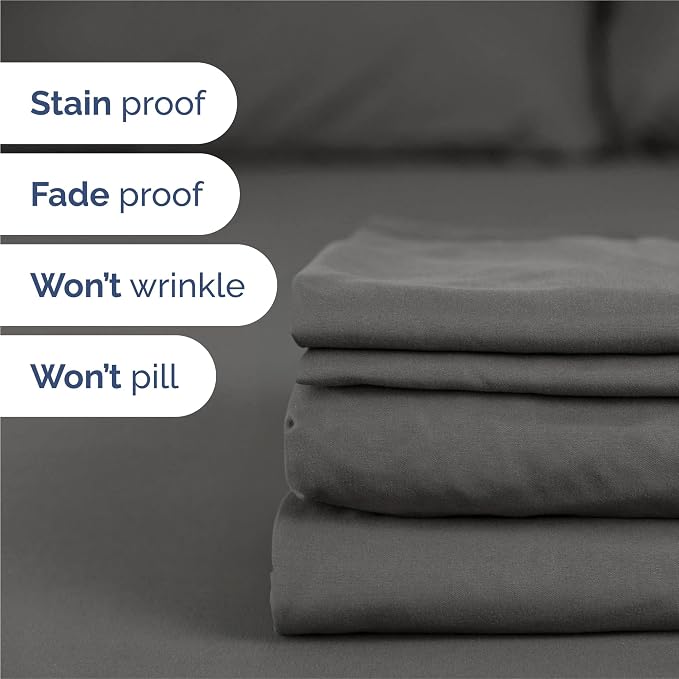 Split King Size 5 Piece Sheet Set - Image 5