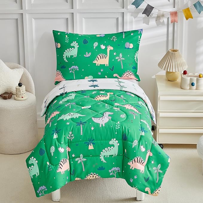 DuShow Dinosaur Toddler Bedding Set by DuShow