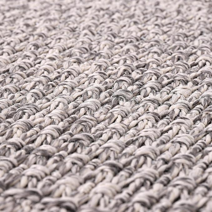 Easy Jute Door Mat, Rustic Style, Easy-Clean Rug, - Image 5