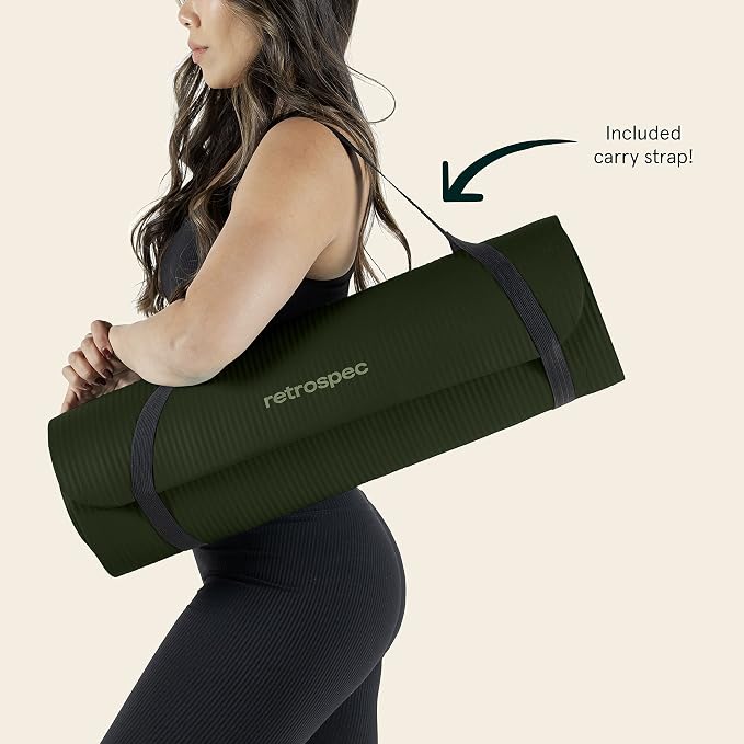 Retrospec Solana 1 inch Yoga Mat - Image 8