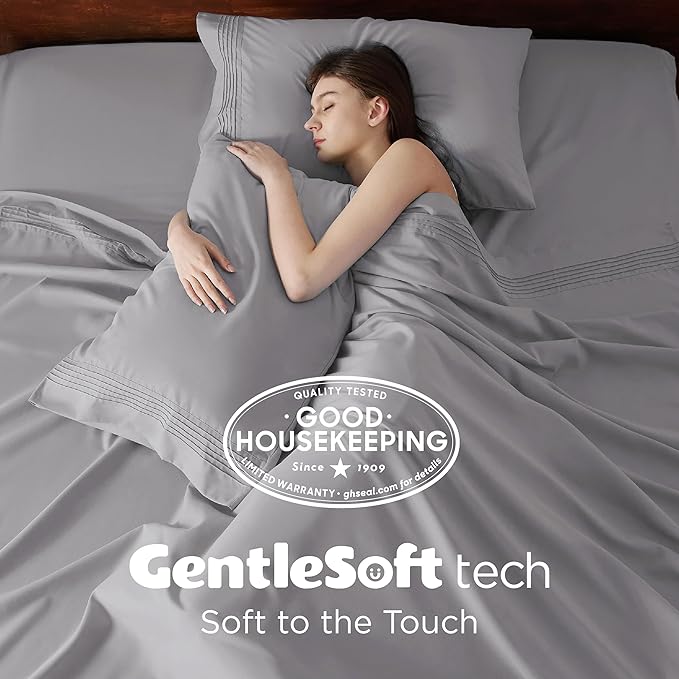 Bedsure Deep Pocket Full Size Bed Sheets Set - Image 6