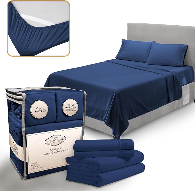 Queen Sheet Set by AbeeroHome